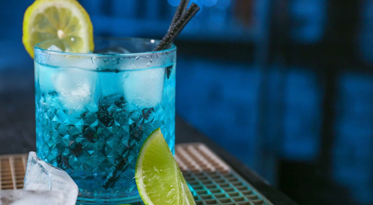 Напиток из голубой лагуны