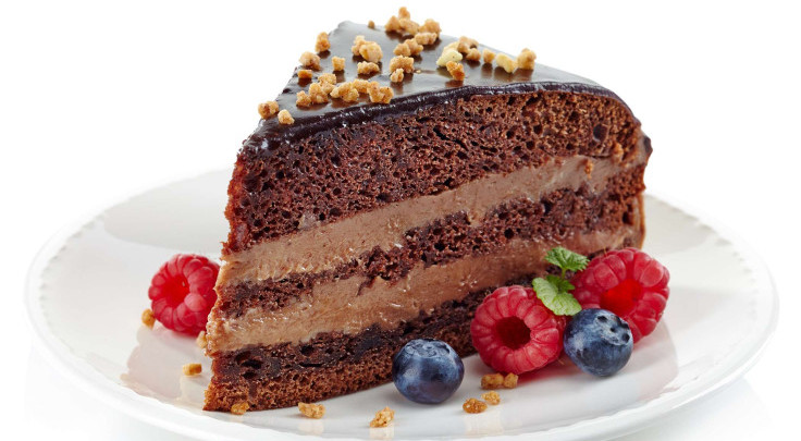 Быстрый шоколадный торт со сливками