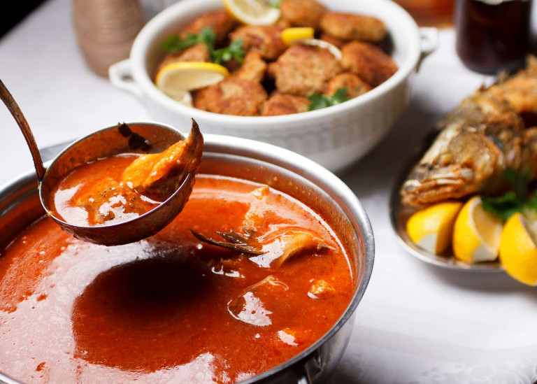 Венгерский рыбный суп