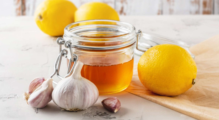 Мед чеснок и лимонный сироп