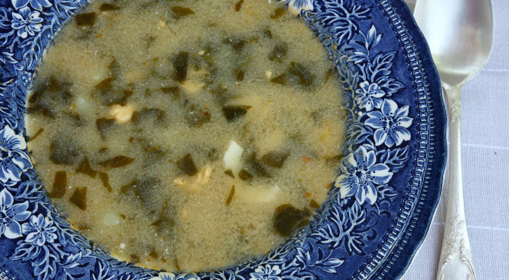 Традиционный суп из щавеля