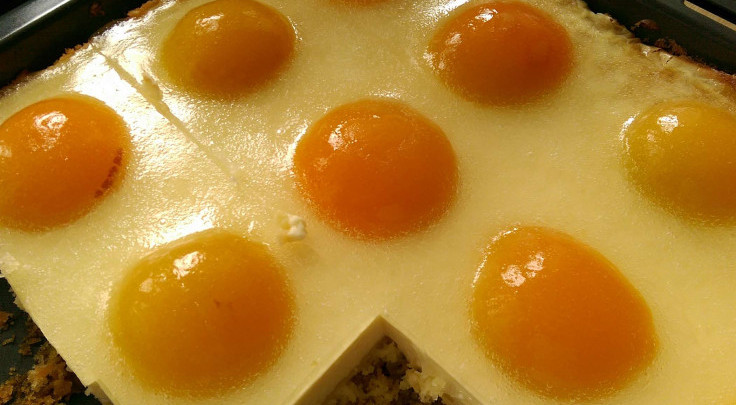 Жареный яичный пирог