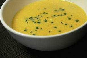 Грибной суп сливочный из шампиньонов и сыра 