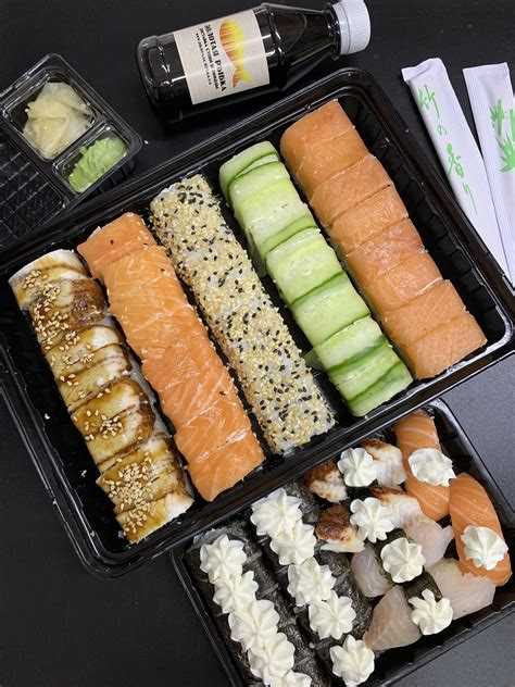 Выбор места для заказа суши на вынос